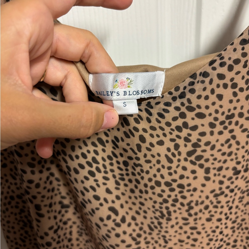 Leopard Print Dress - Picture 2 of 2